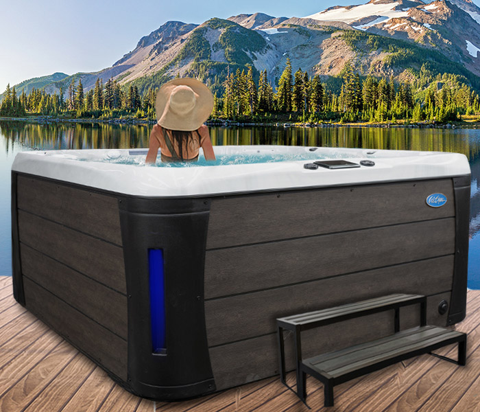 Calspas hot tub being used in a family setting - hot tubs spas for sale Pflugerville